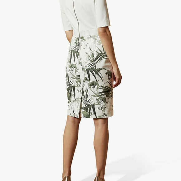 Ted Baker London - Highland Mid Sleeve Bodycon Dress - Picture 6 of 12